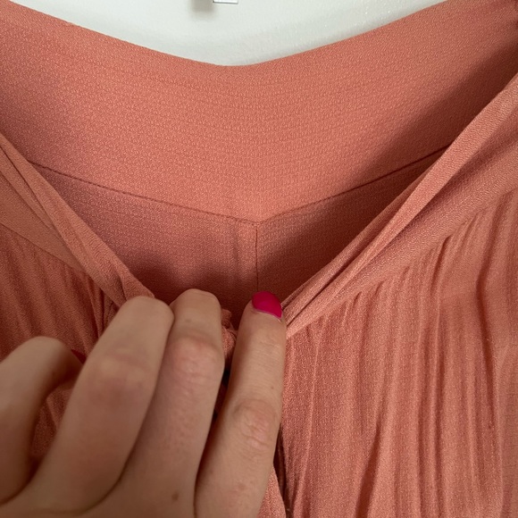 Free People pink wraps pants/skirt - Picture 13 of 15